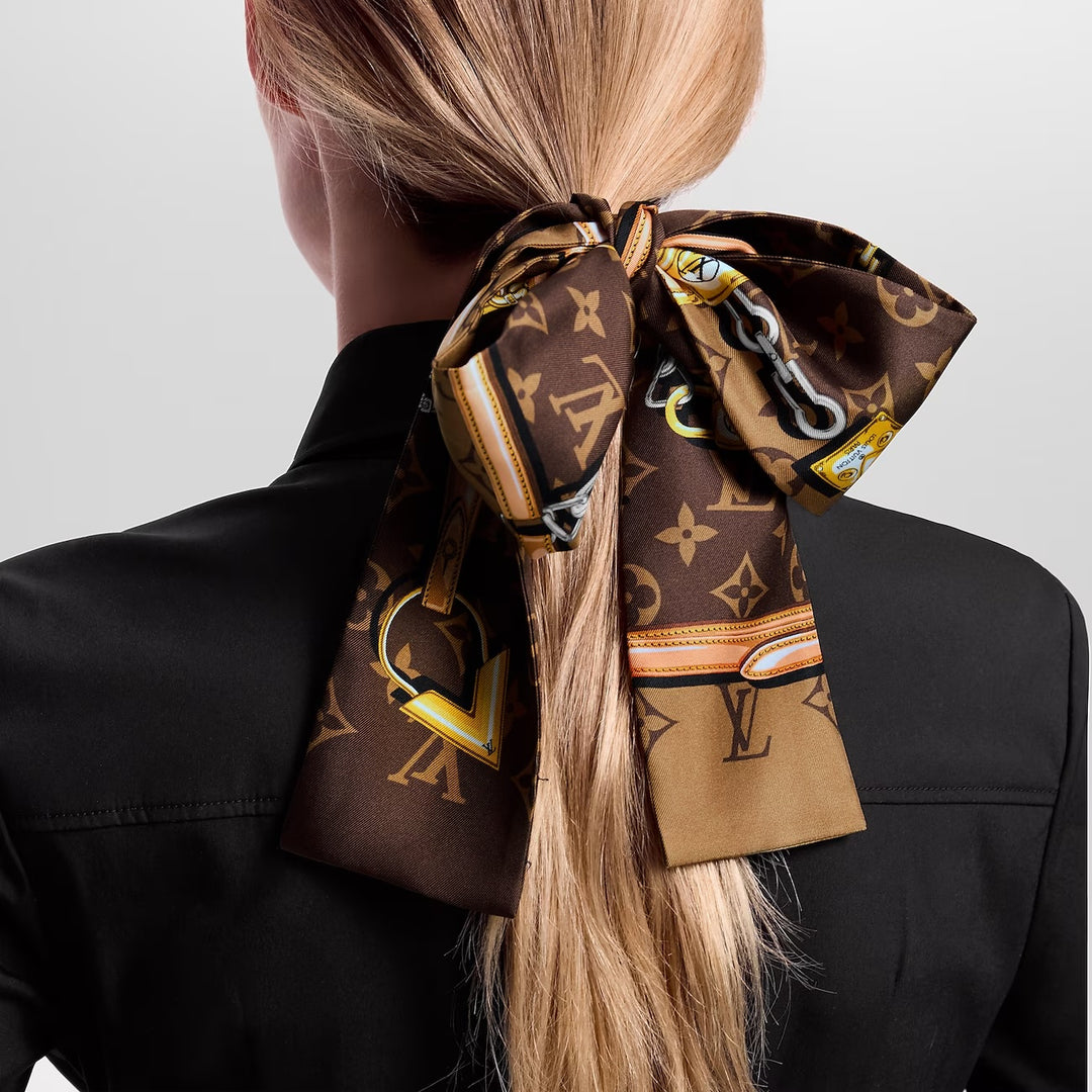 LOUIS VUITTON MONOGRAM CONFIDENTIAL SILK BANDEAU