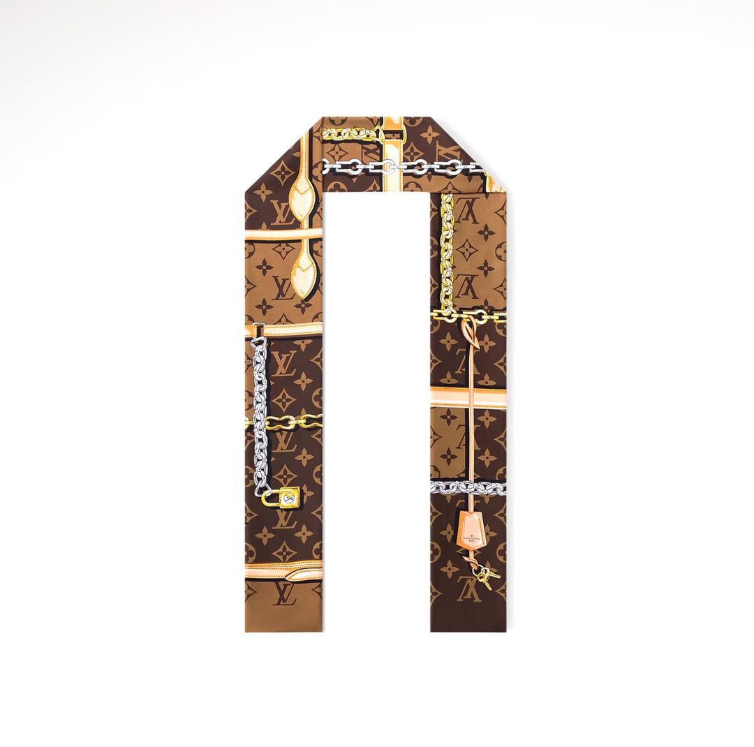 LOUIS VUITTON MONOGRAM CONFIDENTIAL SILK BANDEAU