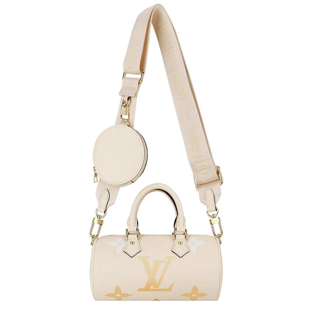 LOUIS VUITTON MONOGRAM EMPREINTE LEATHER PAPILLON BB CROSSBODY BAG
