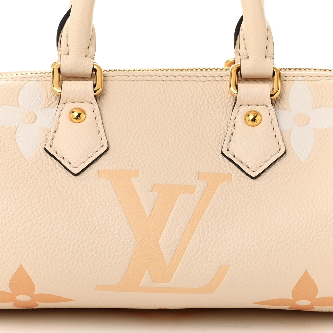LOUIS VUITTON MONOGRAM EMPREINTE LEATHER PAPILLON BB CROSSBODY BAG