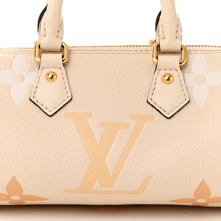 LOUIS VUITTON MONOGRAM EMPREINTE LEATHER PAPILLON BB CROSSBODY BAG