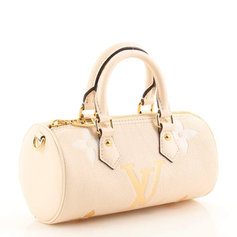 LOUIS VUITTON MONOGRAM EMPREINTE LEATHER PAPILLON BB CROSSBODY BAG