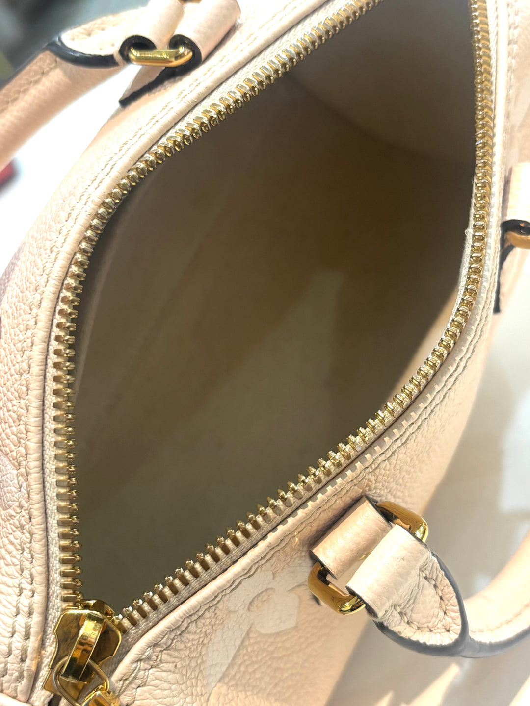 LOUIS VUITTON MONOGRAM EMPREINTE LEATHER PAPILLON BB CROSSBODY BAG