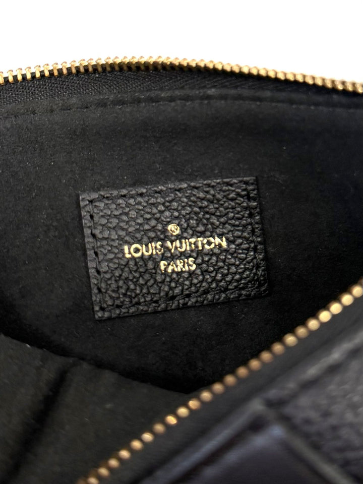 LOUIS VUITTON MONOGRAM GIANT EMPREINTE LEATHER CHAIN POCHETTE