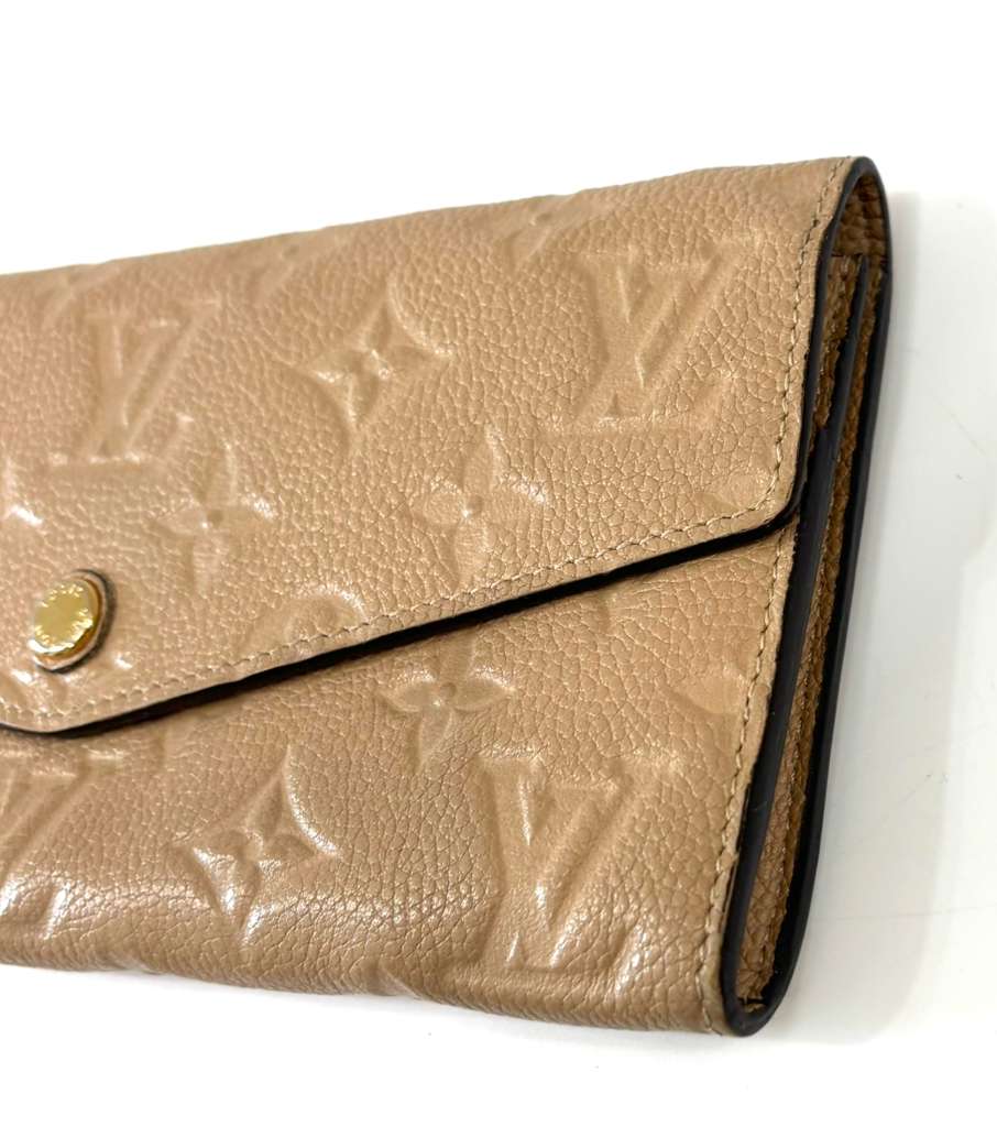 LOUIS VUITTON MONOGRAM EMPRENITE LEATHER CURIEUSE WALLET