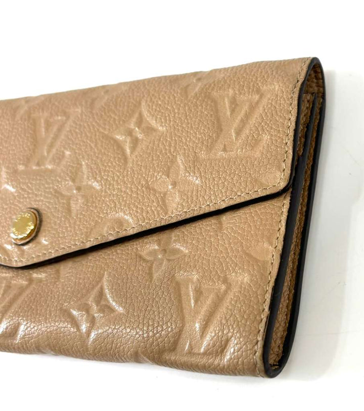 LOUIS VUITTON MONOGRAM EMPRENITE LEATHER CURIEUSE WALLET