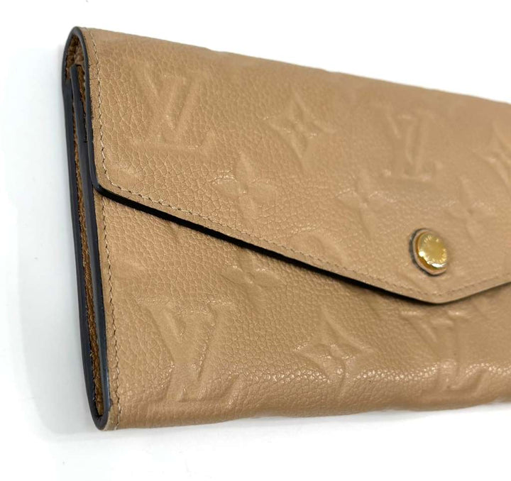 LOUIS VUITTON MONOGRAM EMPRENITE LEATHER CURIEUSE WALLET