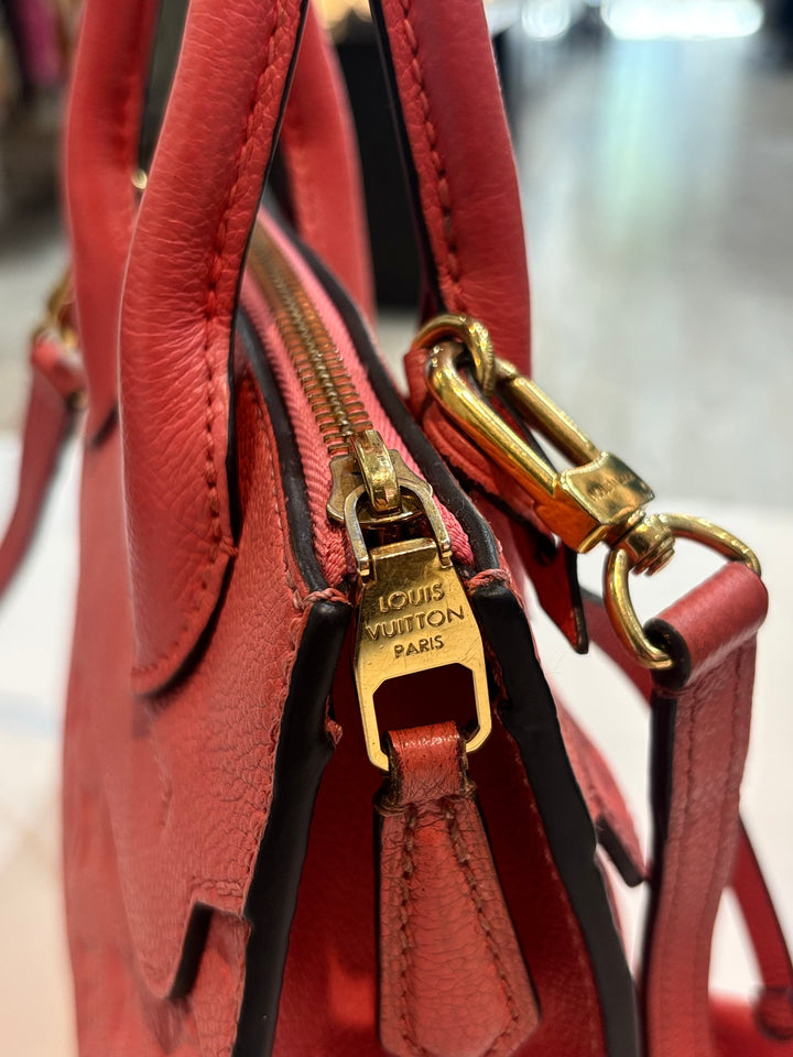 LOUIS VUITTON MONOGRAM EMPRIENTE LEATHER MINI NEUF TOTE BAG