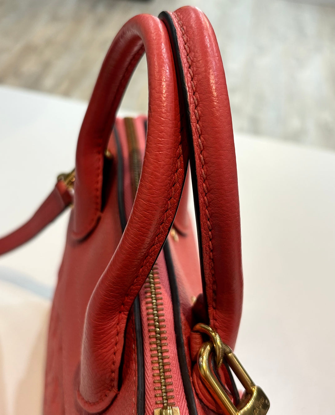 LOUIS VUITTON MONOGRAM EMPRIENTE LEATHER MINI NEUF TOTE BAG