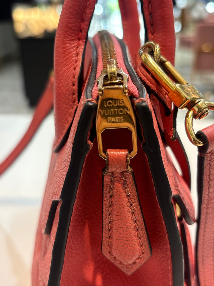 LOUIS VUITTON MONOGRAM EMPRIENTE LEATHER MINI NEUF TOTE BAG