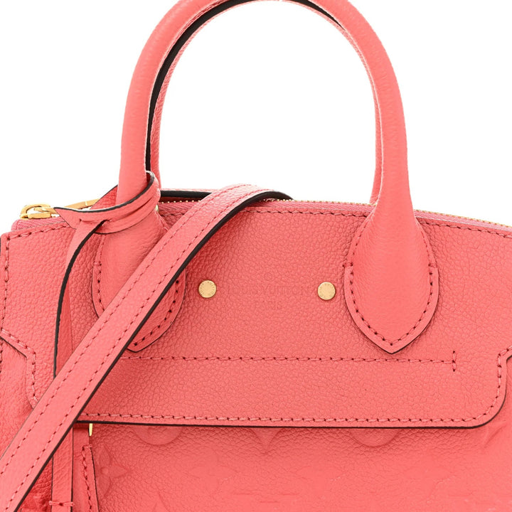 LOUIS VUITTON MONOGRAM EMPRIENTE LEATHER MINI NEUF TOTE BAG