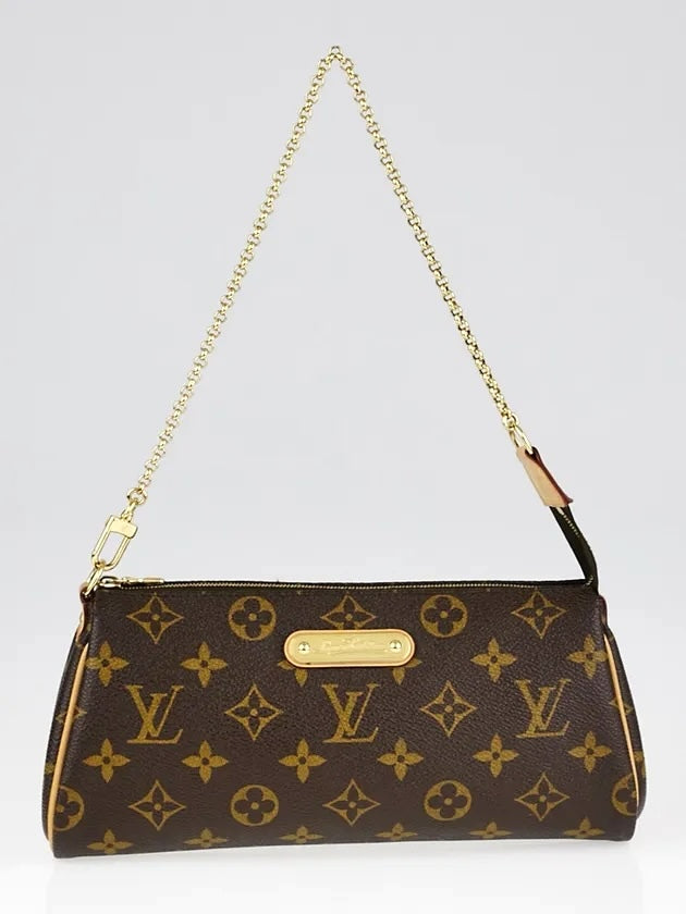 LOUIS VUITTON MONOGRAM EVA POCHETTE CHAIN BAG