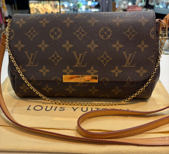 LOUIS VUITTON MONOGRAM FAVORITE MM SHOULDER BAG