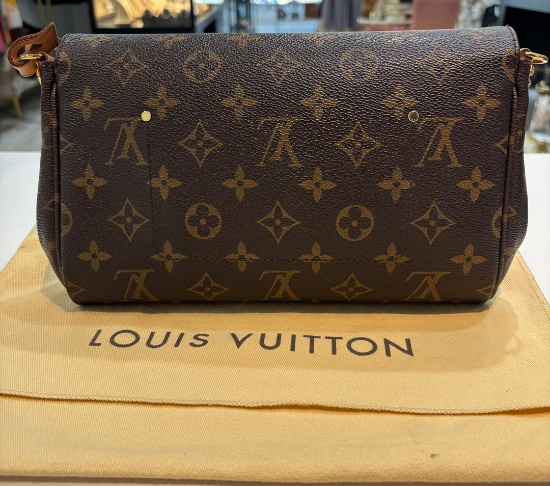 LOUIS VUITTON MONOGRAM FAVORITE MM SHOULDER BAG