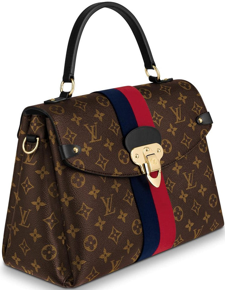 LOUIS VUITTON LV MONOGRAM GEORGES BB BROWN SHOULDER BAG