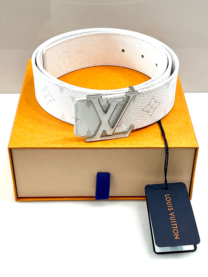 LOUIS VUITTON MONOGRAM LV INITIALS REVERSIBLE BELT
