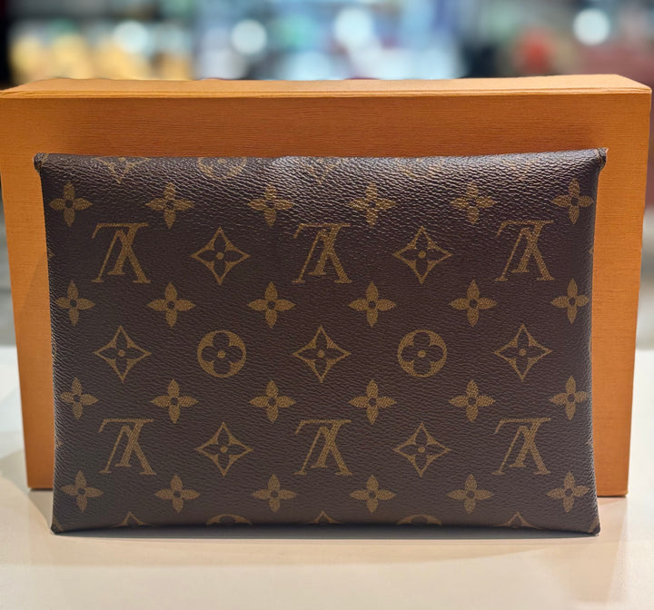 LOUIS VUITTON MONOGRAM KIRIGAMI POCHETTE ROSE BALLERINE