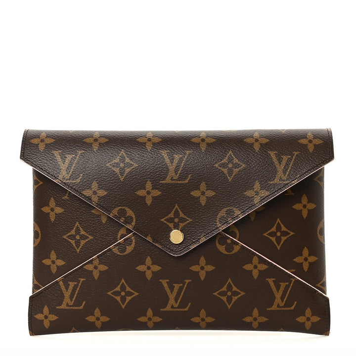 LOUIS VUITTON MONOGRAM KIRIGAMI POCHETTE ROSE BALLERINE
