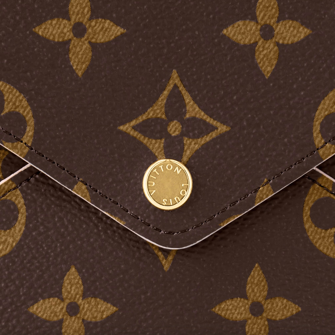 LOUIS VUITTON MONOGRAM KIRIGAMI POCHETTE ROSE BALLERINE