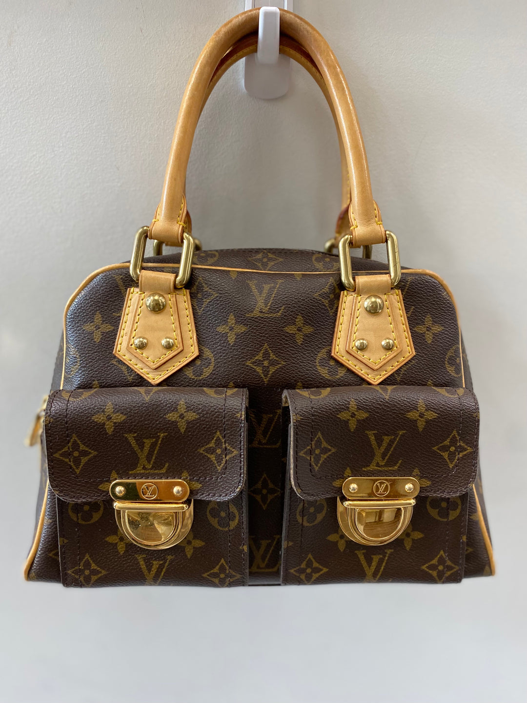 LOUIS VUITTON MONOGRAM MANHATTAN PM HANDBAG