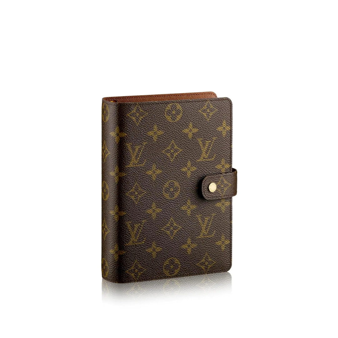 LOUIS VUITTON MONOGRAM MEDIUM RING AGENDA COVER