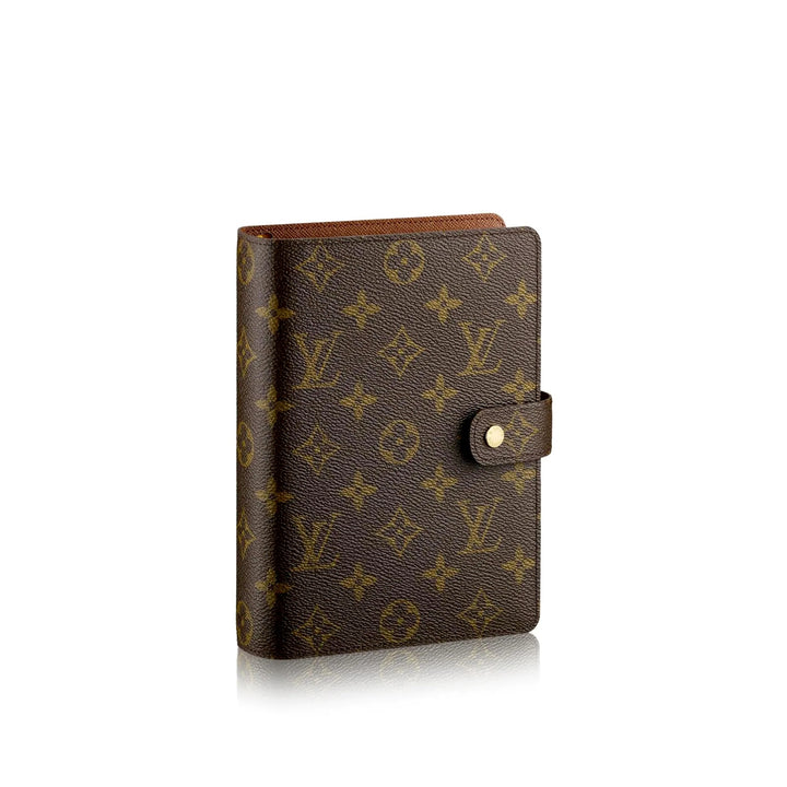 LOUIS VUITTON MONOGRAM MEDIUM RING AGENDA COVER