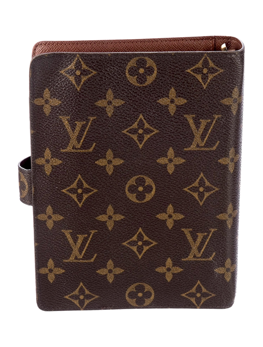 LOUIS VUITTON MONOGRAM MEDIUM RING AGENDA COVER
