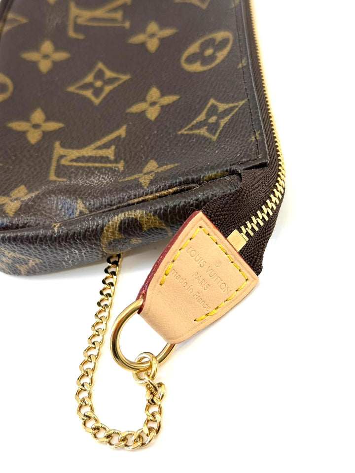 LOUIS VUITTON MONOGRAM MINI CHAIN POCHETTE