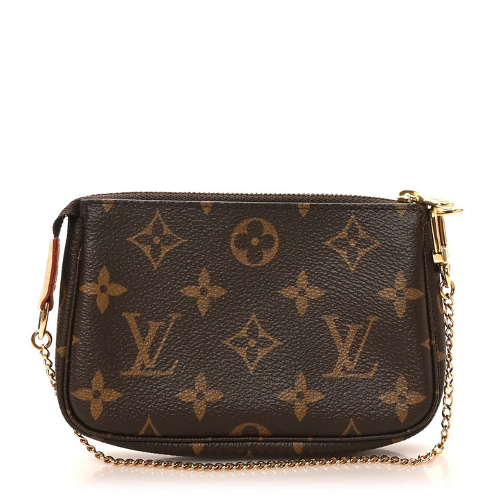 LOUIS VUITTON MONOGRAM MINI CHAIN POCHETTE