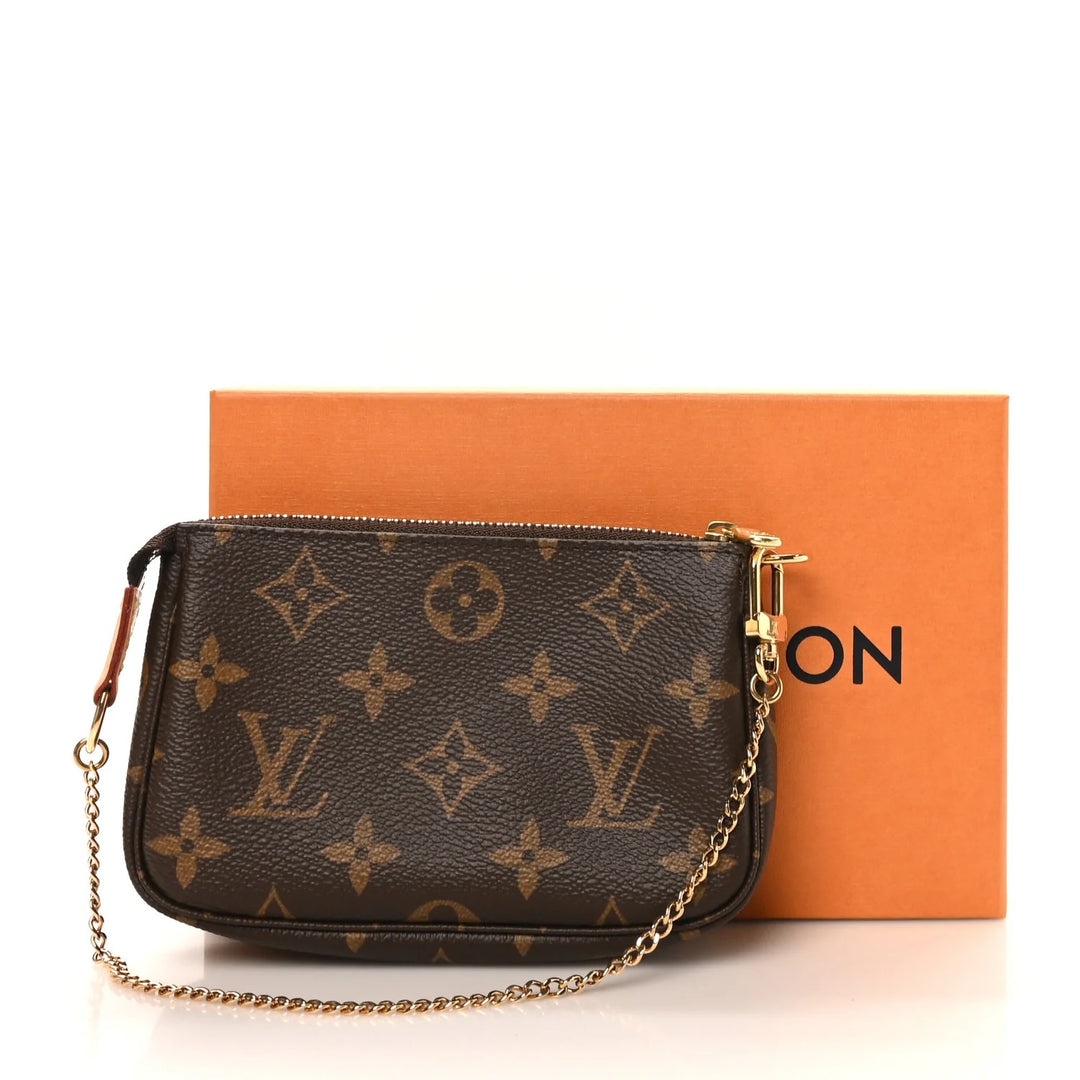 LOUIS VUITTON MONOGRAM MINI CHAIN POCHETTE