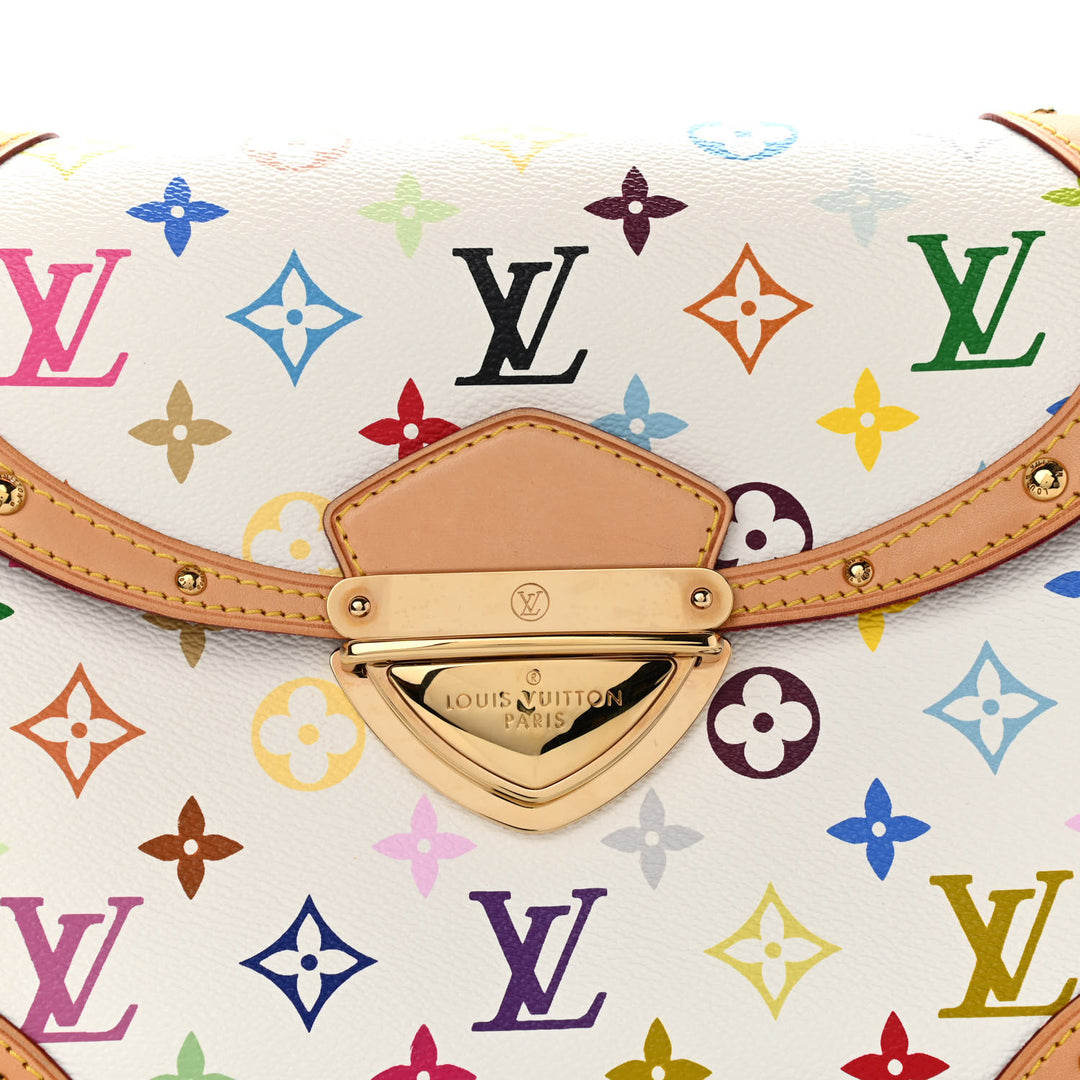 LOUIS VUITTON X TAKASHI MURAKAMI MONOGRAM BEVERLY MM SATCHEL