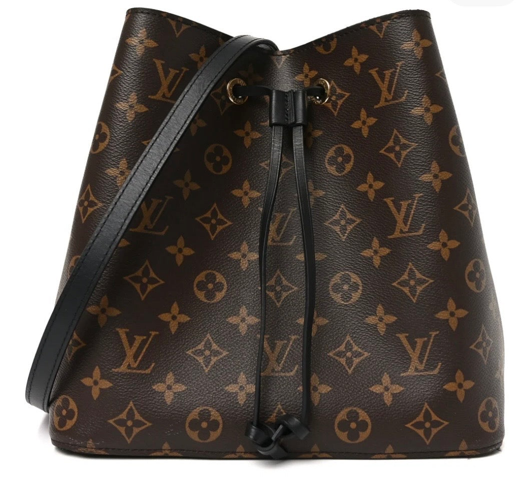LOUIS VUITTON MONOGRAM NÉONOÉ MM DRAWSTRING BUCKET BAG