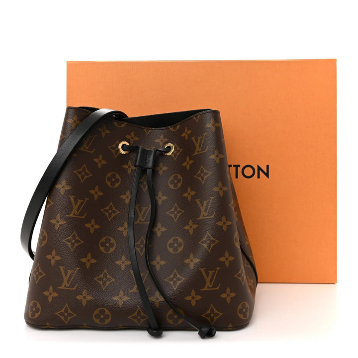 LOUIS VUITTON MONOGRAM NÉONOÉ MM DRAWSTRING BUCKET BAG