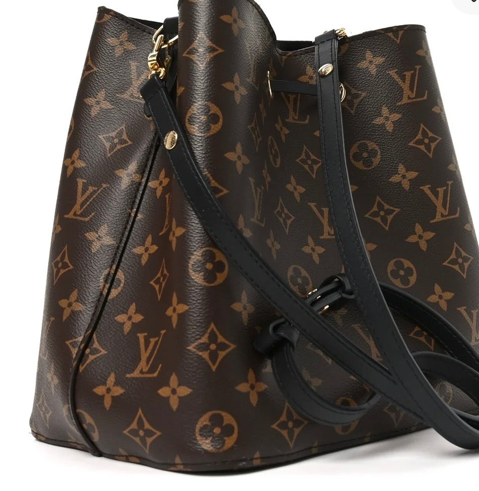 LOUIS VUITTON MONOGRAM NÉONOÉ MM DRAWSTRING BUCKET BAG