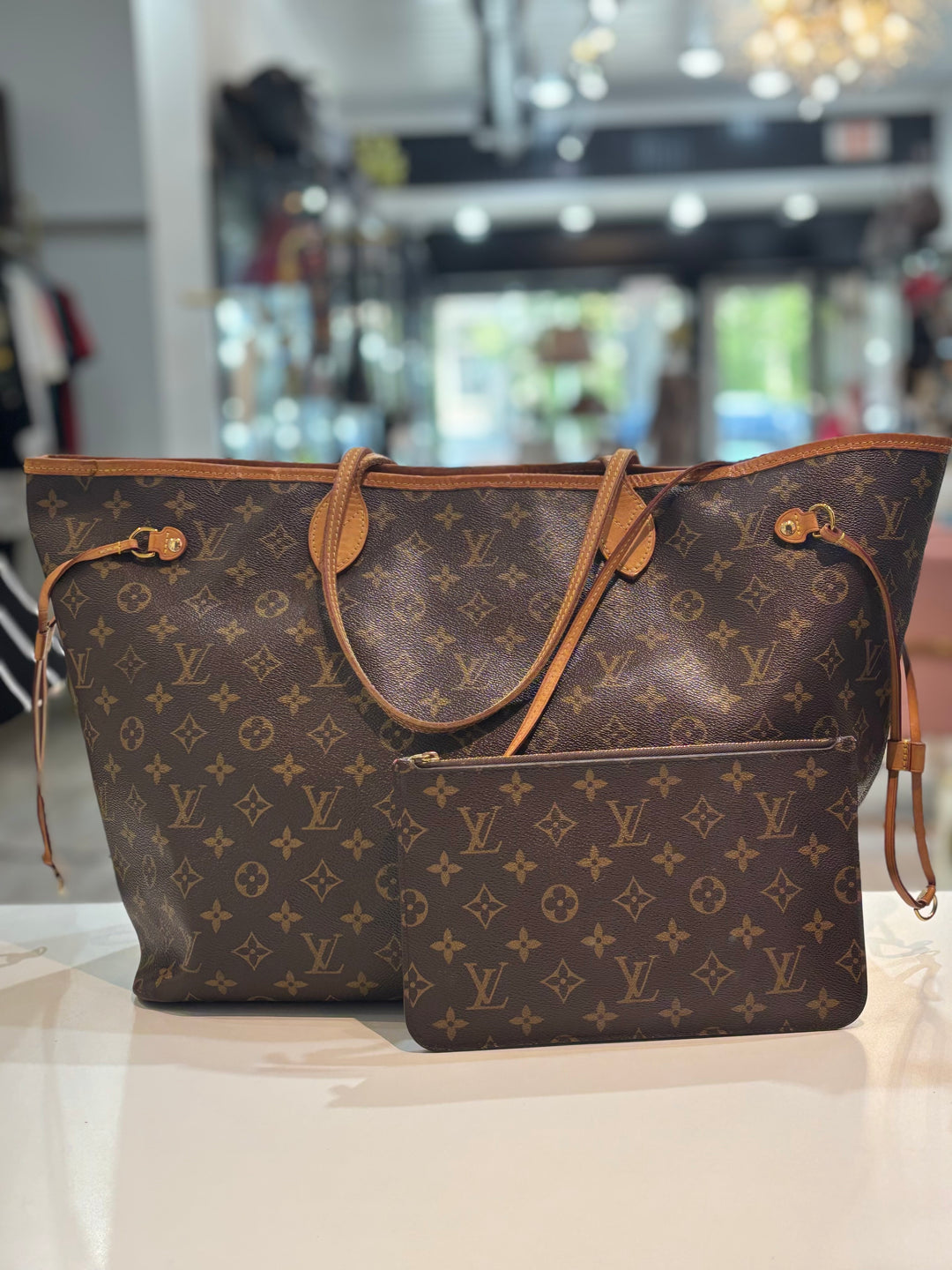 LOUIS VUITTON MONOGRAM NEO NEVERFULL GM TOTE BAG