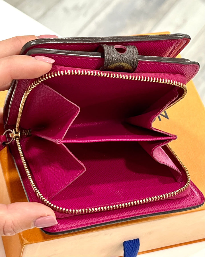 LOUIS VUITTON MONOGRAM PERFORATED COMPACT WALLET