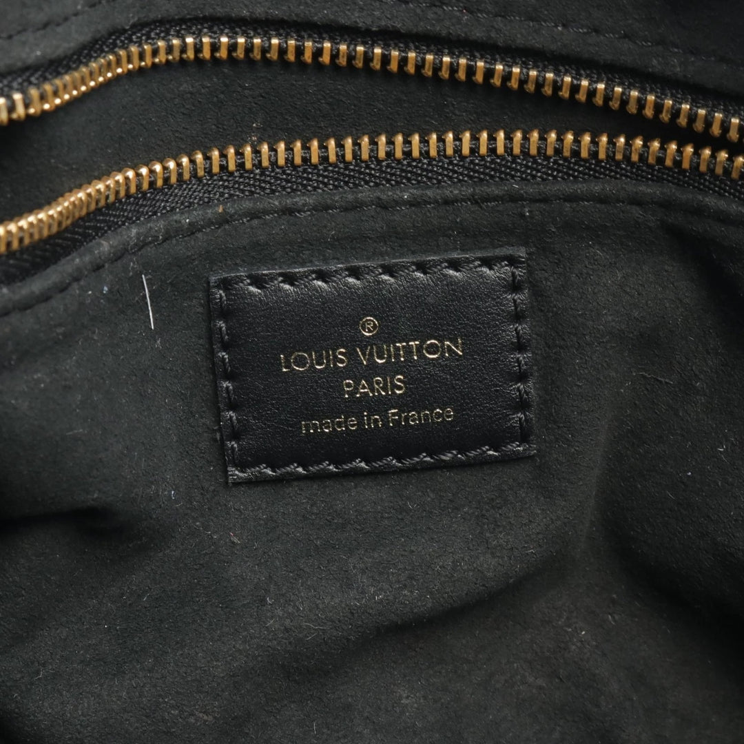 LOUIS VUITTON MONOGRAM CANVAS &amp; LEATHER PETITE MALLE SOUPLE CROSSBODY