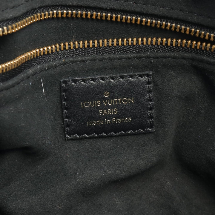 LOUIS VUITTON MONOGRAM CANVAS &amp; LEATHER PETITE MALLE SOUPLE CROSSBODY