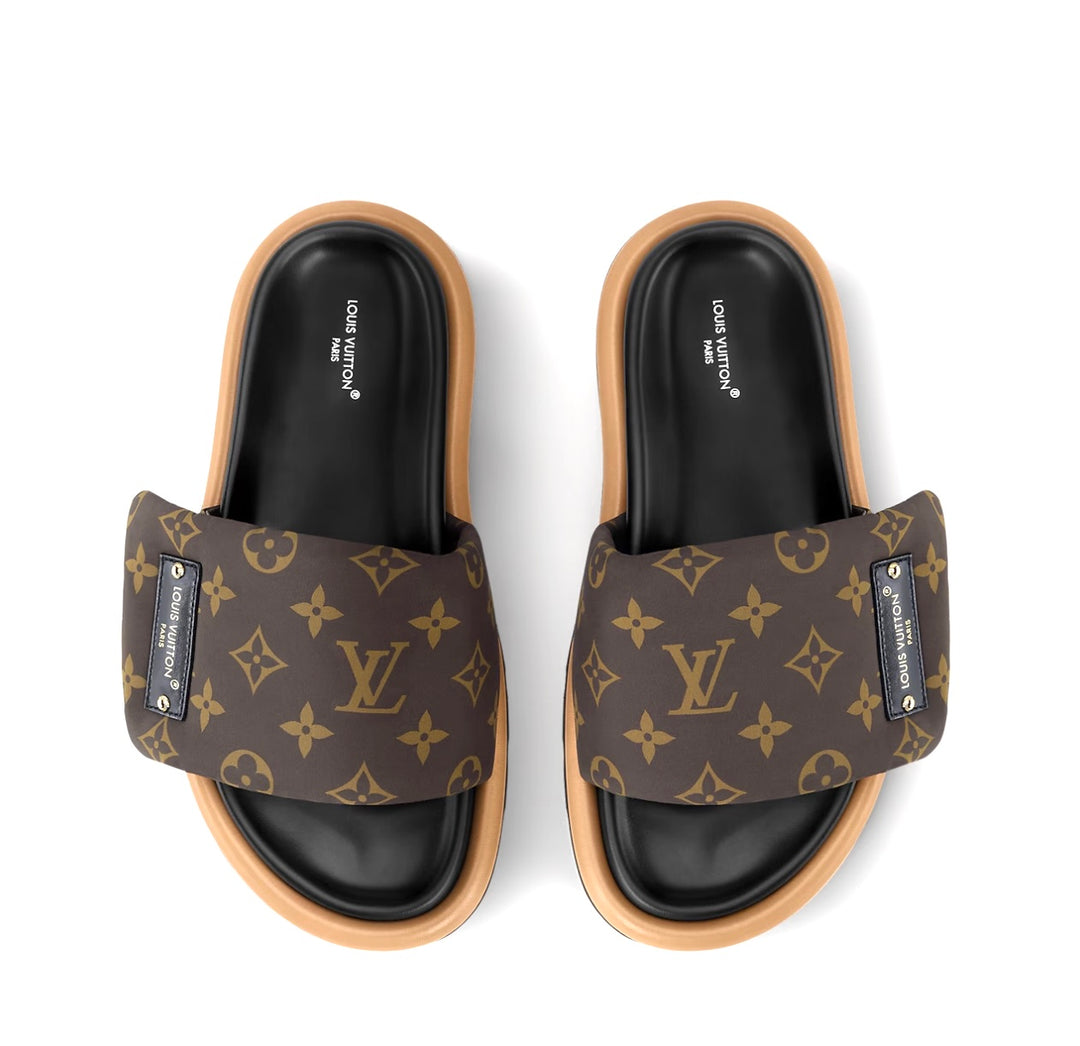 LOUIS VUITTON MONOGRAM PILLOW COMFORT MULES