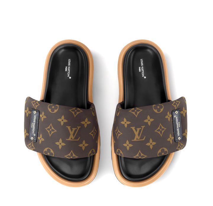 LOUIS VUITTON MONOGRAM PILLOW COMFORT MULES