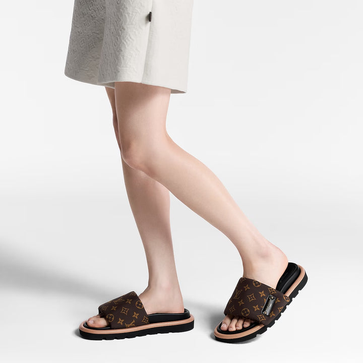 LOUIS VUITTON MONOGRAM PILLOW COMFORT MULES
