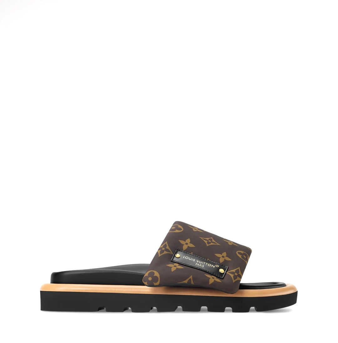 LOUIS VUITTON MONOGRAM PILLOW COMFORT MULES
