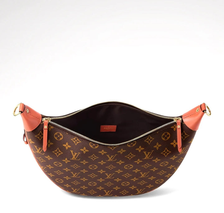 LOUIS VUITTON LOOP HOBO REVERSE MONOGRAM CANVAS BAG