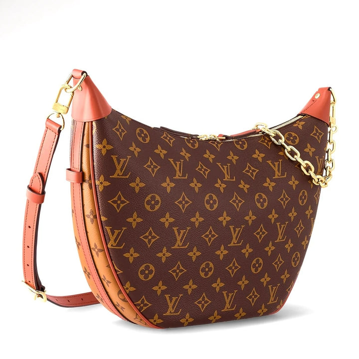 LOUIS VUITTON LOOP HOBO REVERSE MONOGRAM CANVAS BAG
