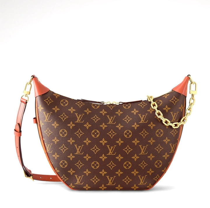 LOUIS VUITTON LOOP HOBO REVERSE MONOGRAM CANVAS BAG