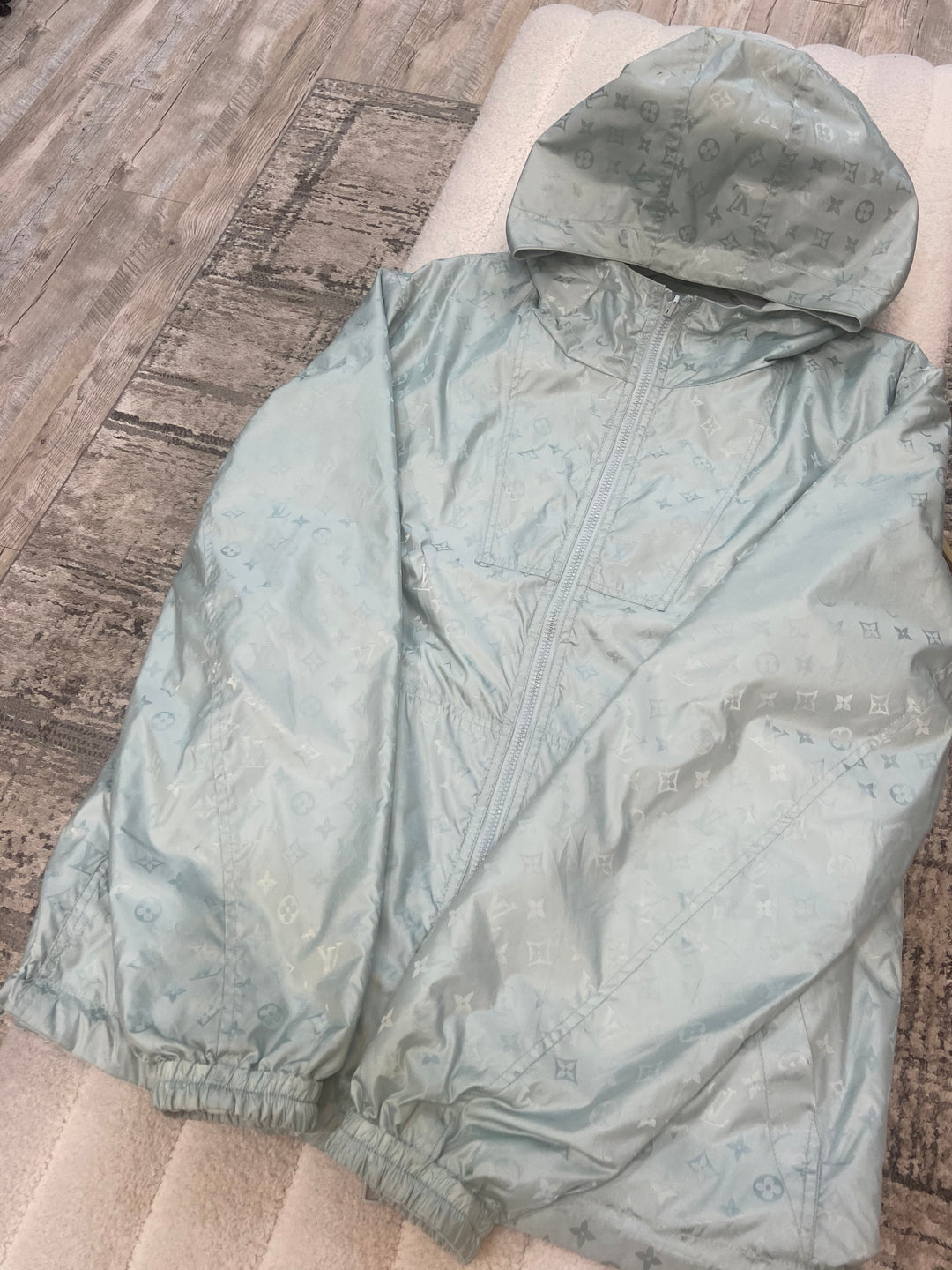 LOUIS VUITTON MONOGRAM REVERSIBLE WINDBREAKER JACKET