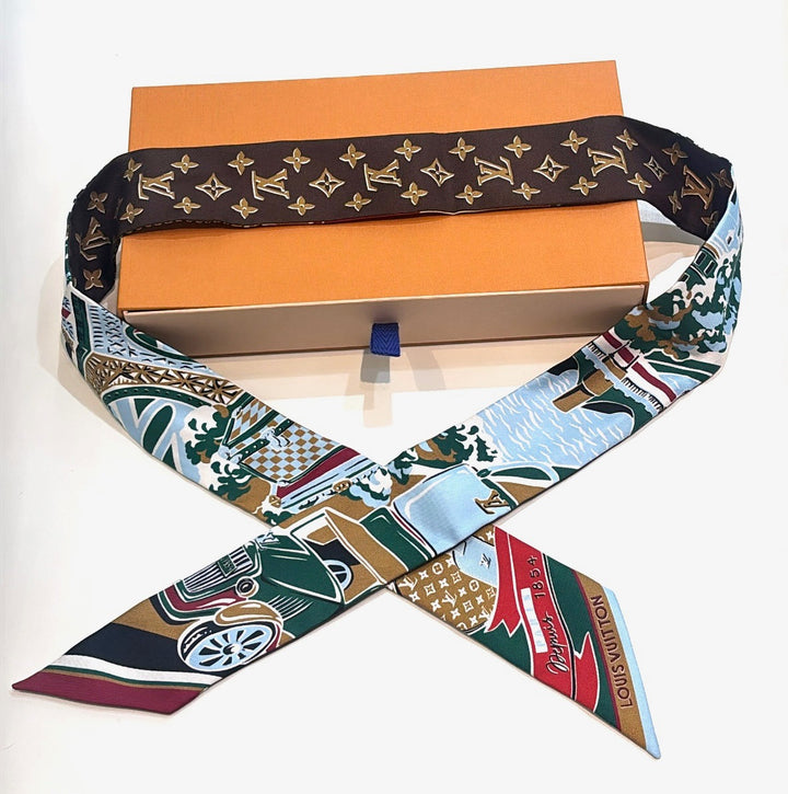LOUIS VUITTON MONOGRAM RIDE BB SILK BANDEAU TWILLY