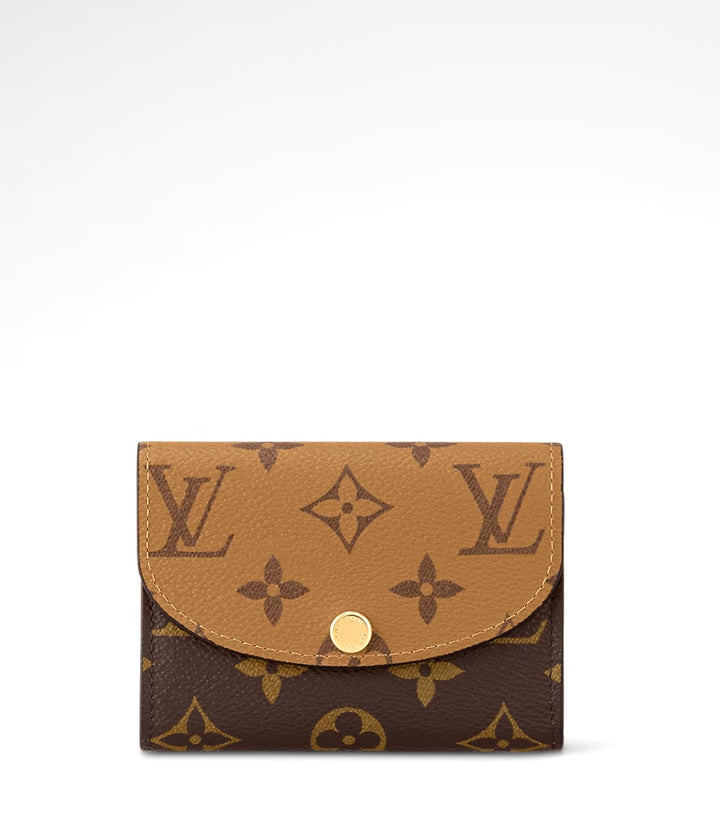 LOUIS VUITTON REVERSE MONOGRAM ROSALIE COIN PURSE WALLET