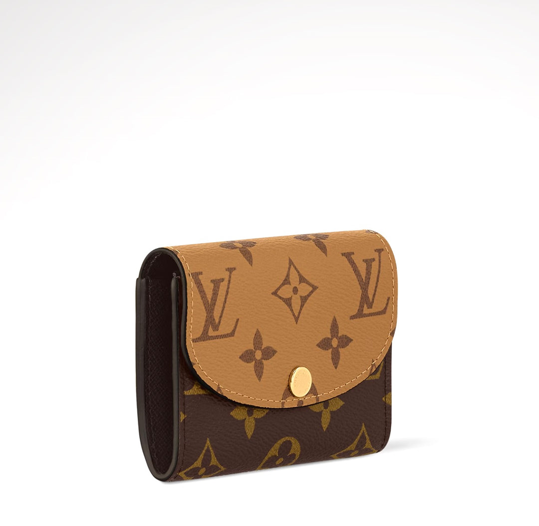 LOUIS VUITTON REVERSE MONOGRAM ROSALIE COIN PURSE WALLET