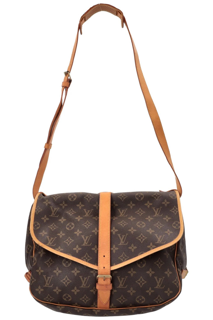 LOUIS VUITTON MONOGRAM SAUMUR 35 SHOULDER BAG